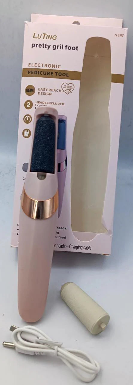Electric Pedicure Foot File Callus Remover|Erase Rough Dry Skin