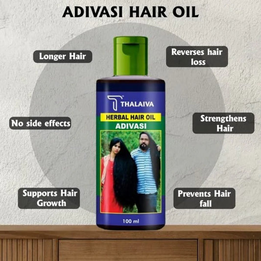 Adivasi Herbal Hair Oil | restoring natural shine & vitality
