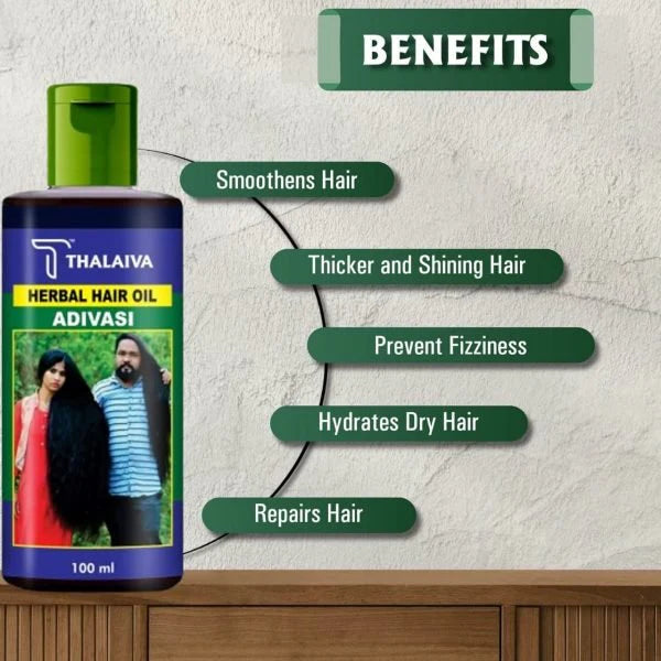 Adivasi Herbal Hair Oil | restoring natural shine & vitality