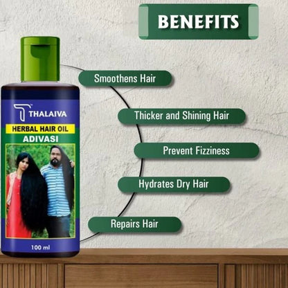 Adivasi Herbal Hair Oil | restoring natural shine & vitality