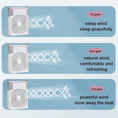 DLC - Cooling Fan With Ice|Portable Ice Cooling Solution